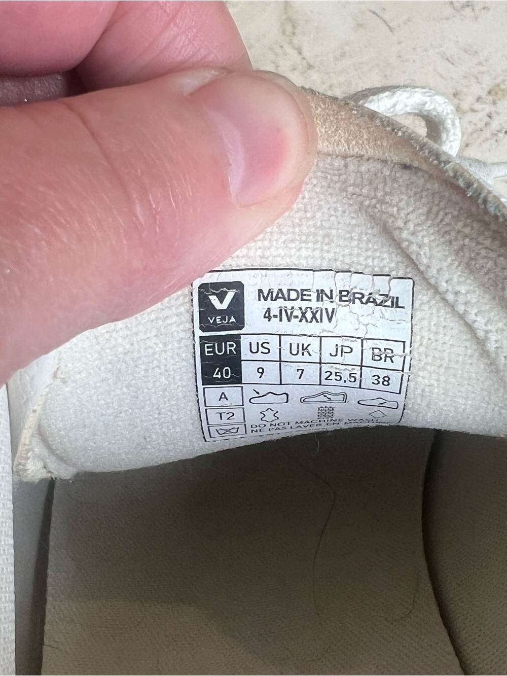 Veja Campo Sneakers Tennis Shoes Women's 40 or 9-9.5 EUC - Picture 6 of 7